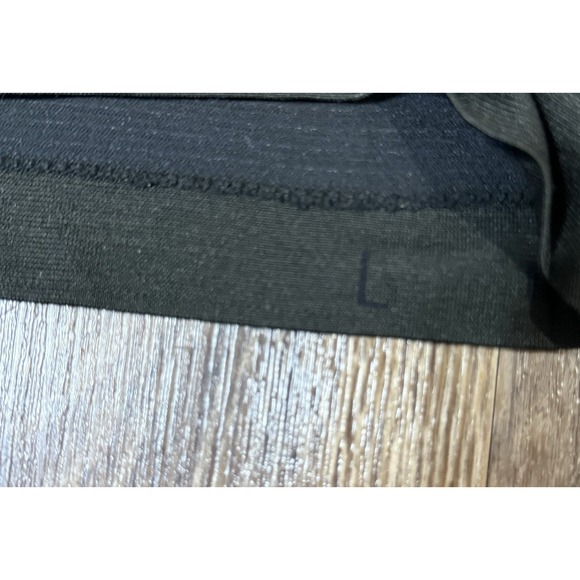 Lululemon Metal Vent Tech 1/4 Zip Pullover Shirt Mens Large Black Athletic Gym - Picture 2 of 3